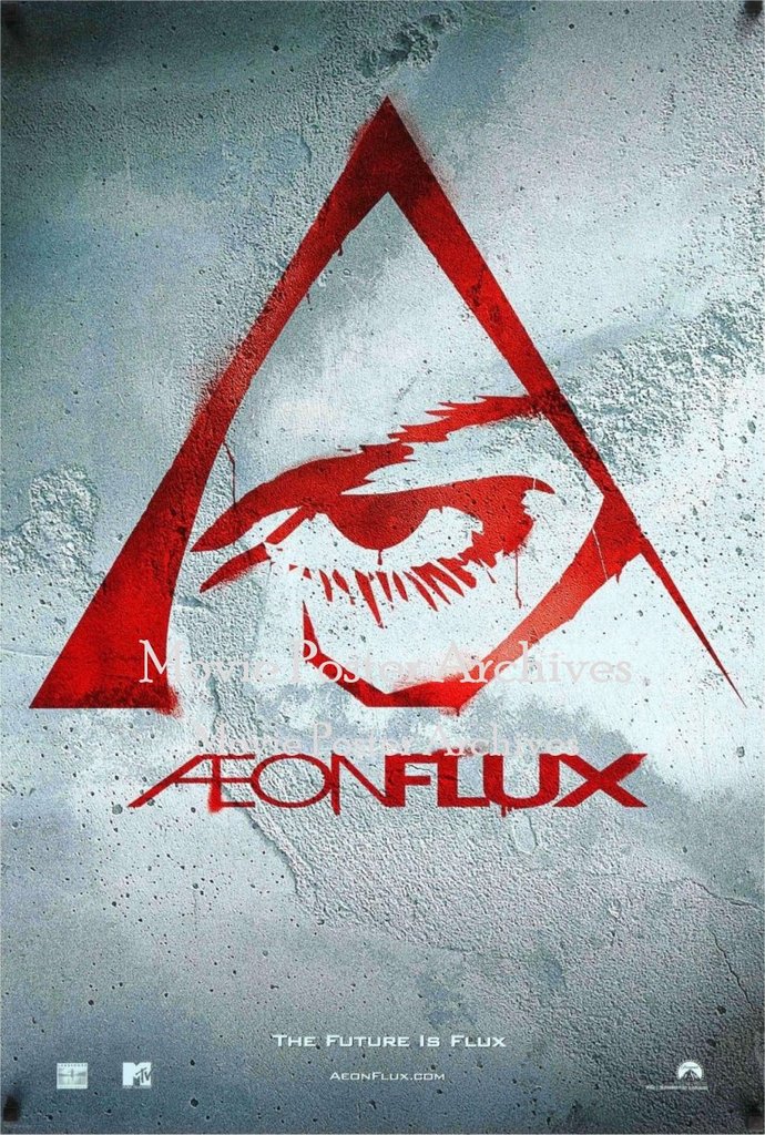 AEON FLUX, 2005, mini sheet, Charlize Theron, Frances McDormand
