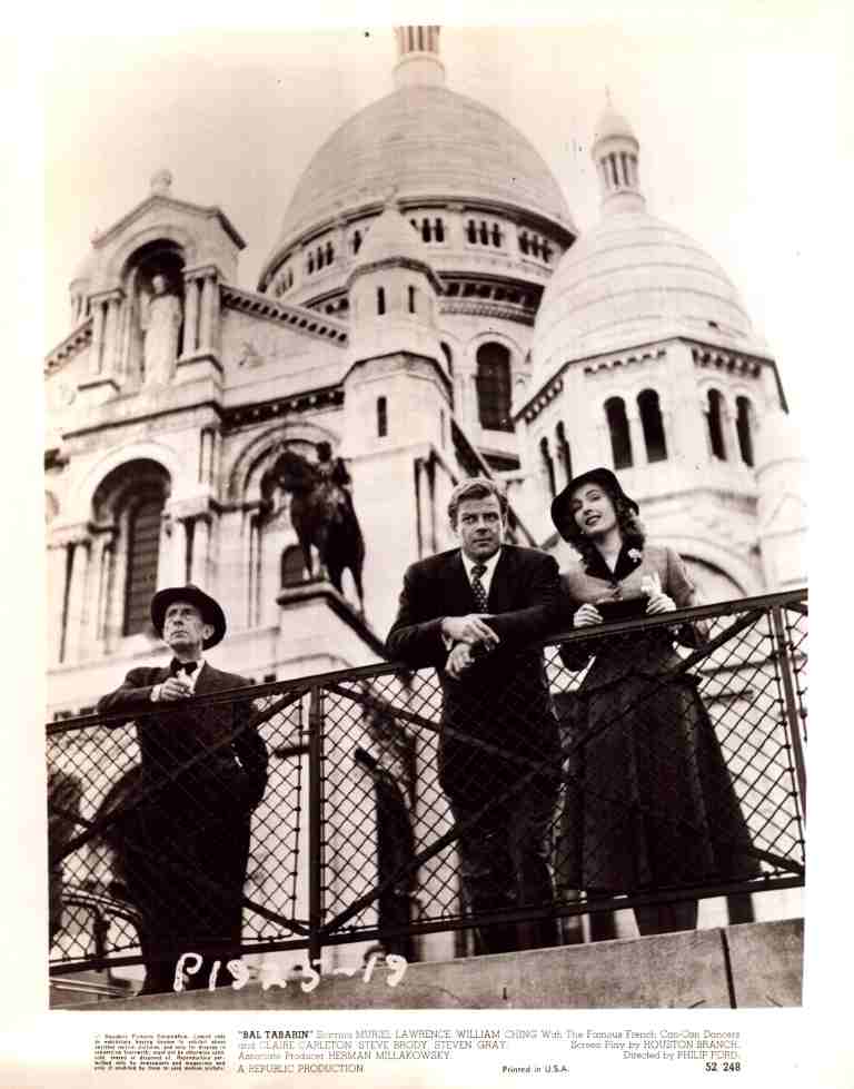 BAL TABARIN, 1952, movie stills, Muriel Lawrence, Steve Brodie