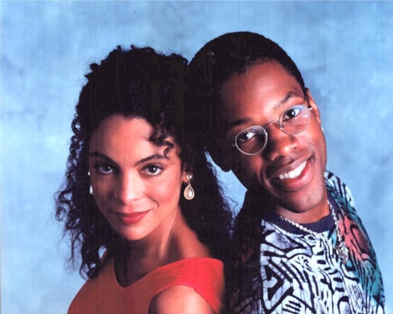 DIFFERENT WORLD, tv stills, Jasmine Guy, Kadeem Hardison, Sinbad