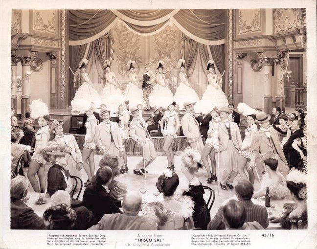 FRISCO SAL, 1945, movie stills, Susanna Foster, Andy Devine