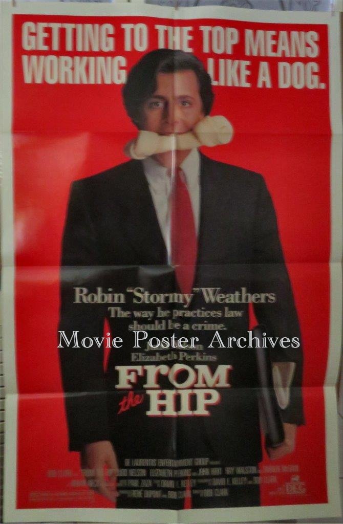 FROM THE HIP, 1987, movie poster, Judd Nelson, Elizabeth Perkins