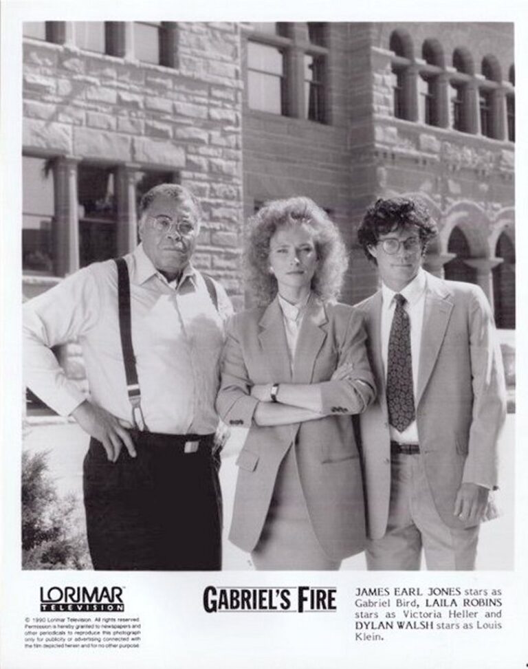 GABRIELS FIRE, tv stills, James Earl Jones, Madge Sinclair