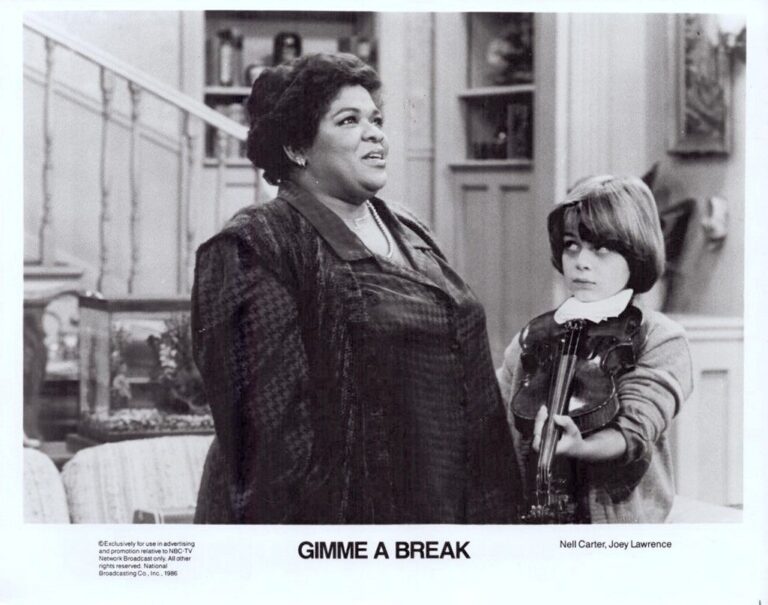GIMME A BREAK, tv series, tv stills, Nell Carter, Joey Lawrence