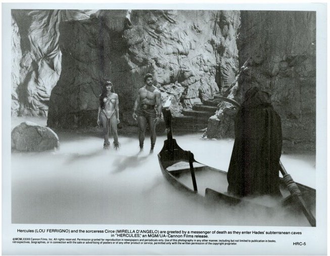 HERCULES, 1983, movie stills, Lou Ferrigno, Sybil Danning