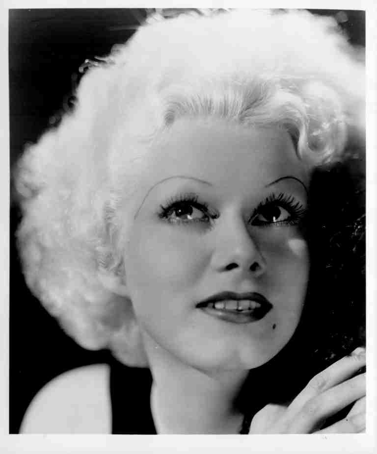 JEAN HARLOW, classic celebrity portraits, stills or photos