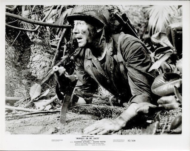 MONKEY ON MY BACK, 1957, movie stills, Cameron Mitchell, Dianne Foster