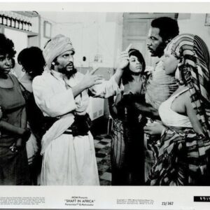 SHAFT IN AFRICA, 1973, movie stills, Richard Roundtree, Vonetta McGee