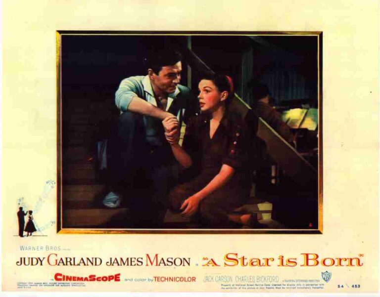 STAR IS BORN, 1954, REPRO lobby card #6, Judy Garland, James Mason
