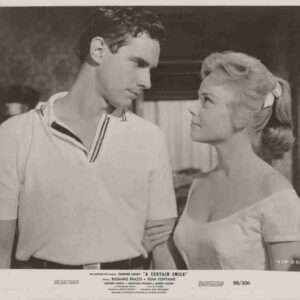 CERTAIN SMILE, 1958, movie stills, Joan Fontaine, Bradford Dillman