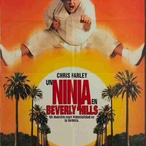 BEVERLY HILLS NINJA, 1996, movie poster, Chris Farley, Chris Rock