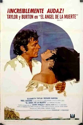 BOOM, 1968, movie poster, Elizabeth Taylor, Richard Burton