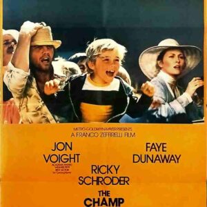 CHAMP, 1979, movie poster, Jon Voight, Ricky Schroder, Faye Dunaway