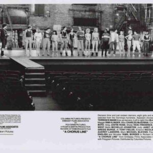 CHORUS LINE, 1985, movie stills, Michael Douglas, Alyson Reed