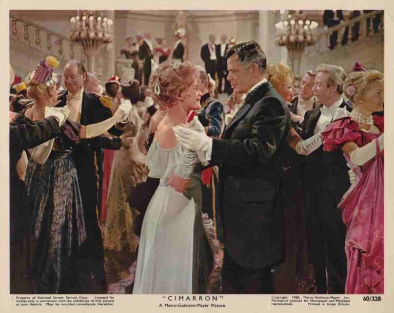 CIMARRON, 1960, mini lobby cards A, Glenn Ford, Anne Baxter