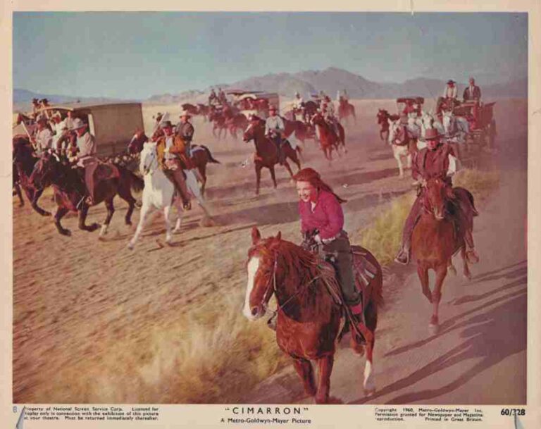 CIMARRON, 1960 mini lobby cards B, Glenn Ford, Anne Baxter