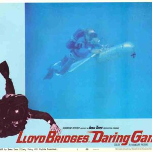DARING GAME, 1968, lobby card set, Lloyd Bridges, Michael Ansara