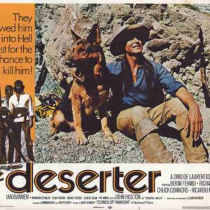 DESERTER, 1971, lobby card set, Chuck Connors, Ricardo Montalban