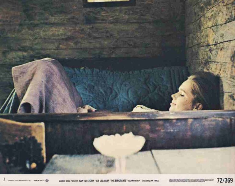 EMIGRANTS, 1972, mini lobby cards, Liv Ullmann, Max Von Sydow