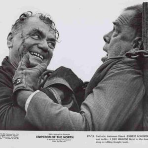EMPEROR OF THE NORTH, 1973, movie stills, Lee Marvin, Ernest Borgnine