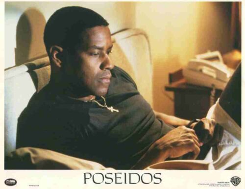 FALLEN, 1998, lobby card set, Denzel Washington, John Goodman, Donald Sutherland.