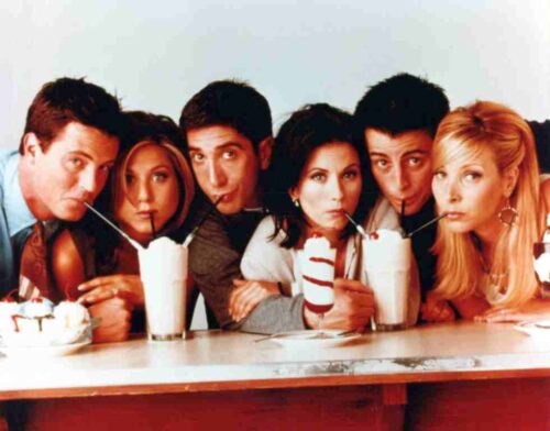 FRIENDS, tv series, Jennifer Aniston, Courtney Cox