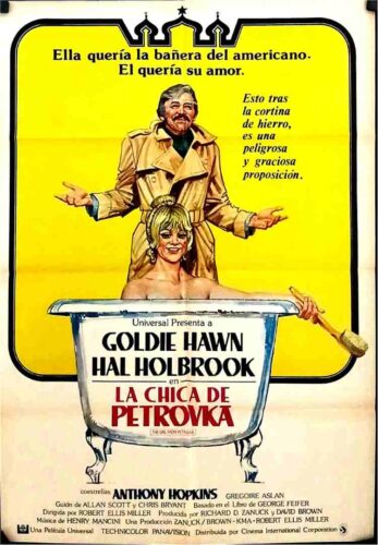 GIRL FROM PETROVKA, 1974, movie poster, Goldie Hawn, Hal Holbrook
