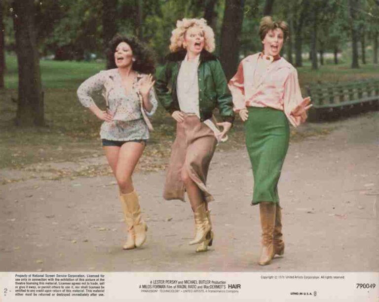 HAIR, 1979, mini lobby cards, John Savage, Beverly D’Angelo