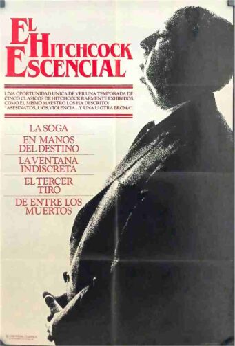 HITCHCOCK FESTIVAL, 1983, movie poster, Alfred Hitchcock films