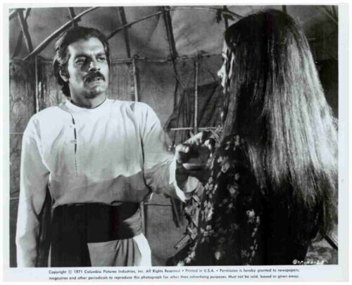HORSEMAN, 1971, movie stills, Omar Sharif, Jack Palancev