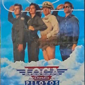 HOT SHOTS, 1991, mini sheet, Charlie Sheen, Lloyd Bridges