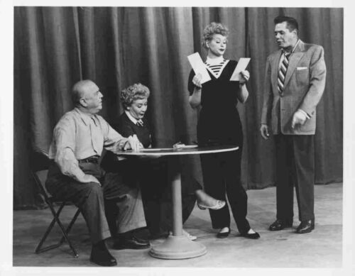 I LOVE LUCY, tv series A, Lucille Ball, Desi Arnaz