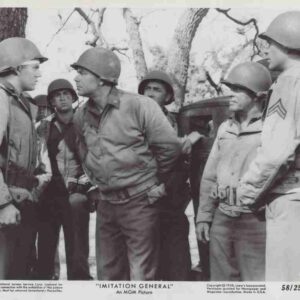 IMITATION GENERAL, 1958, movie stills A, Glenn Ford, Red Buttons