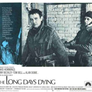 LONG DAYS DYING, 1968, lobby card set, David Hemmings, Tony Beckley