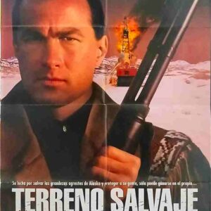 ON DEADLY GROUND, 1994, movie poster, Steven Seagal, Michael Caine