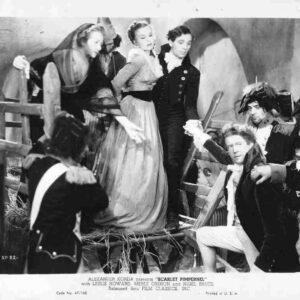 SCARLET PIMPERNEL, 1934, movie stills, Leslie Howard, Merle Overon
