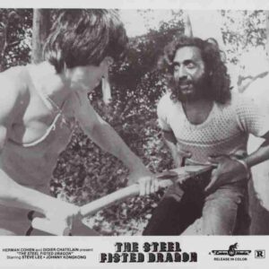 STEEL FISTED DRAGON, 1982, movie stills, Steve Lee, Vita Fatimah