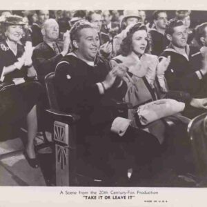 TAKE IT OR LEAVE IT, 1944, movie stills, Phil Baker, Madge Meredith