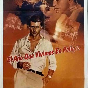 YEAR OF LIVING DANGEROUSLY, 1983, movie poster, Mel Gibson, Sigourney Weaver