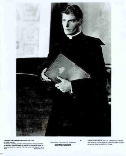 MONSIGNOR, 1982, movie stills, Christopher Reeve, Genevieve Bujold