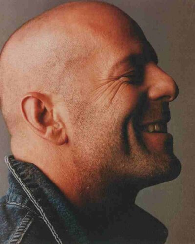 BRUCE WILLIS, Classic Celebrity Photo