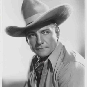 BUCK JONES, Classic Celebrity Photo