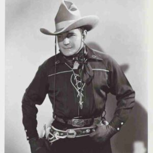 BUCK JONES, Classic Celebrity Photo