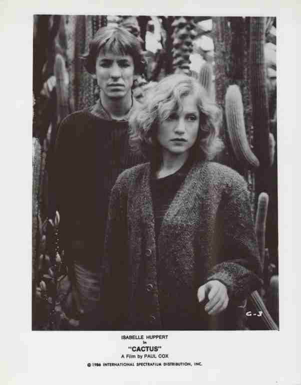CACTUS, 1987, movie stills, DEALERS LOT, Isabelle Huppert, Robert Menzies