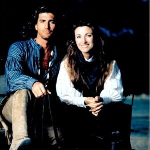 DR. QUINN, MEDICINE WOMAN, tv series, color photo, Jane Seymour, Joe Lando