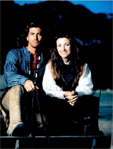 DR. QUINN, MEDICINE WOMAN, tv series, color photo, Jane Seymour, Joe Lando