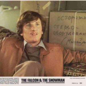 FALCON AND THE SNOWMAN, 1984, mini lobby card set, Timothy Hutton, Sean Penn