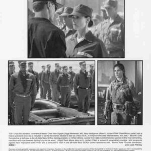G.I. JANE, 1997, movie stills, Demi Moore, Viggo Mortensen
