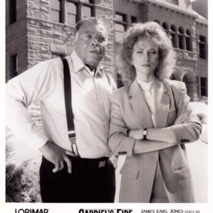 GABRIELS FIRE, tv production still, James Earl Jones, Madge Sinclair