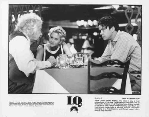 I.Q., 1994, movie stills, Meg Ryan, Tim Robbins, Walter Matthau