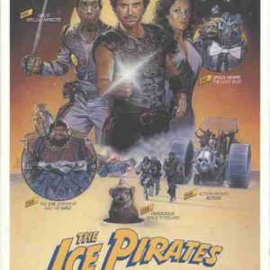 ICE PIRATES, 1984, movie poster, DEALERS LOT, Robert Urich, Mary Crosby